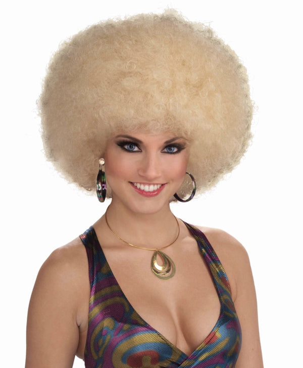 Ladies Afro -Blonde
